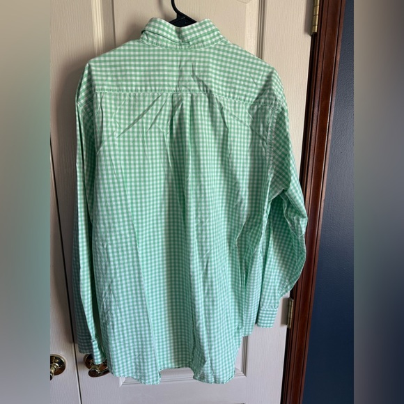 MENS VINEYARD VINES GINGHAM PLAID BUTTON DOWN - Picture 2 of 3